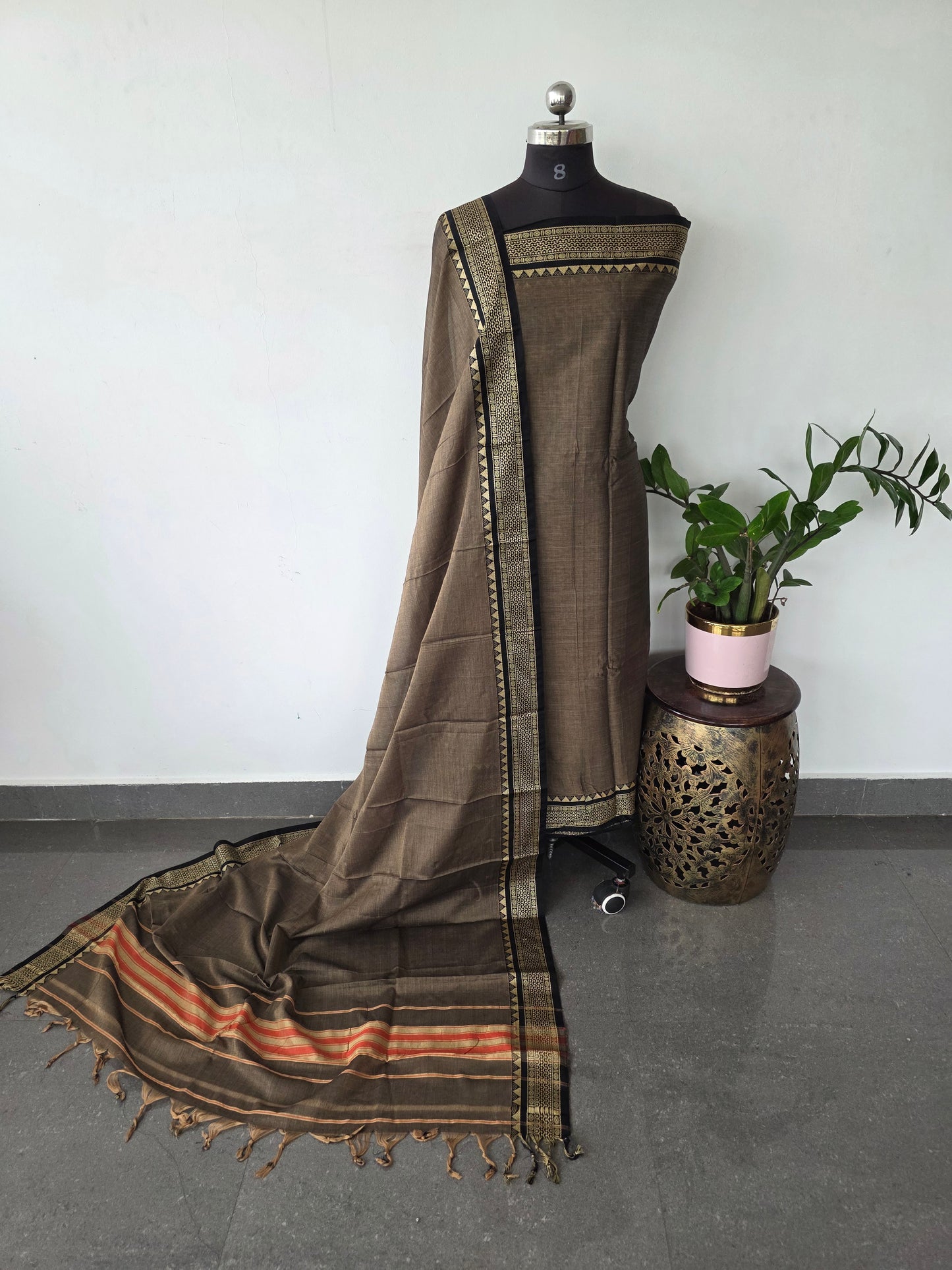 Mercerised narayanapet salwar set (4.5 meters)- NA503