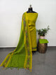 Pochampally border south cotton set - HA187