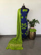 Handcrafted clap-dyed bandhani modal salwar set -BN101