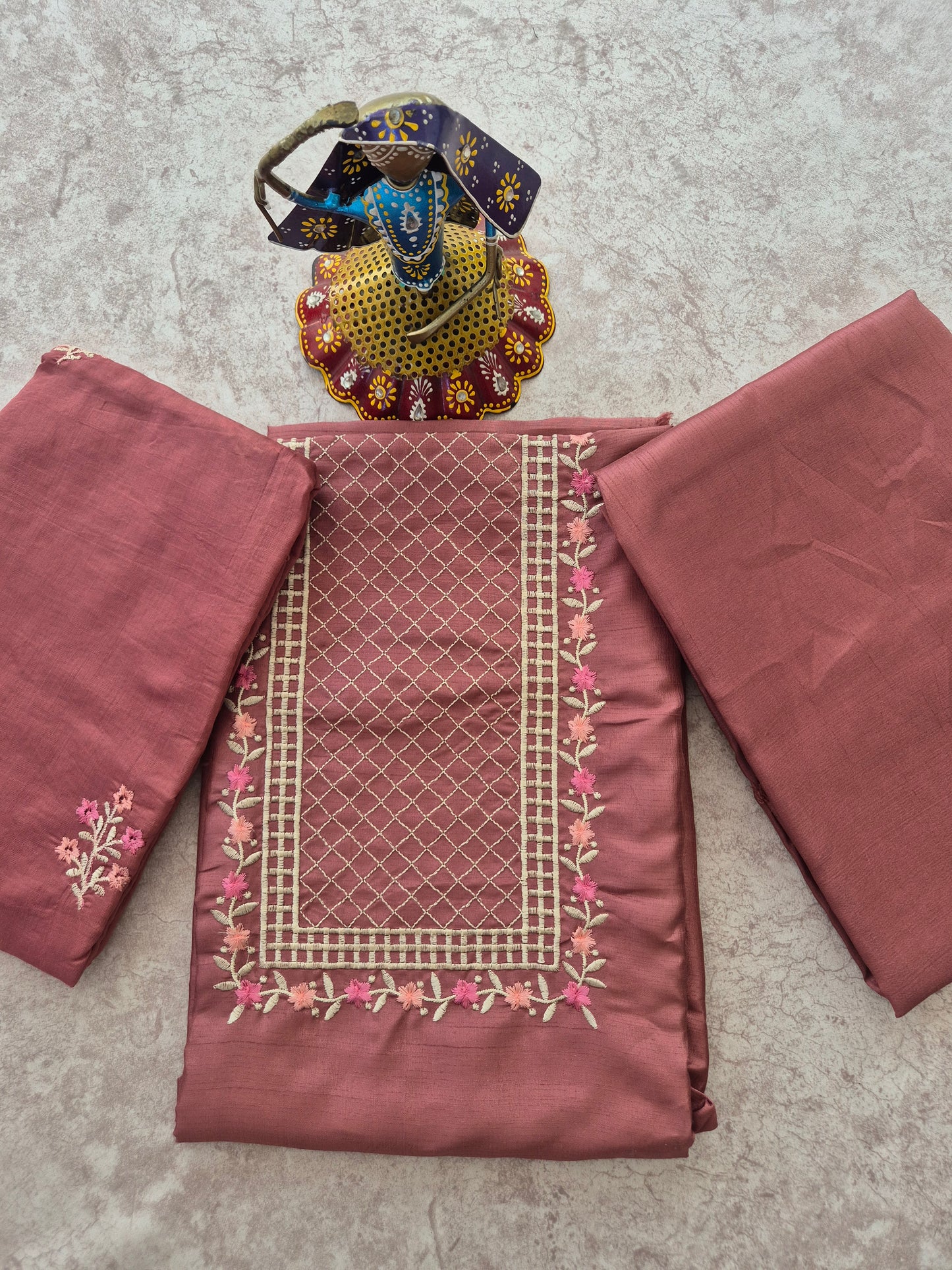 Fancy silk set  - CLA293