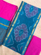 Pochampally sico set with ikkat damn -SZ383