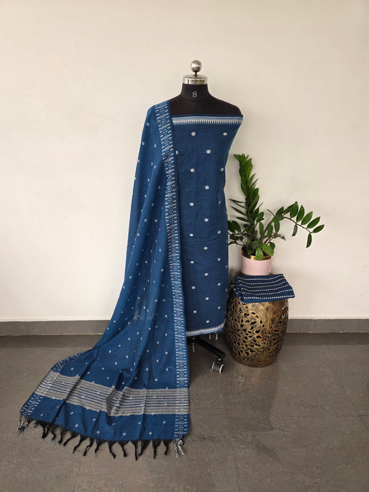 Prewashed Pure handloom south cotton set -HJ20
