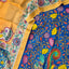 Kalahasthi Handcrafted Penkalamkari bangalore silk set -KH255