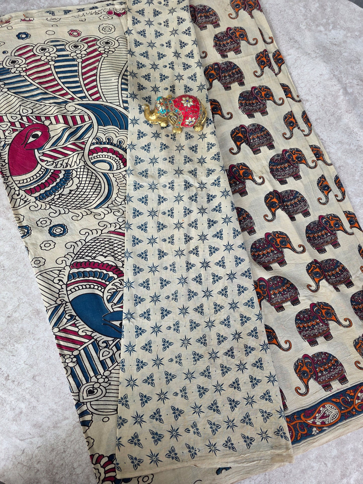 Pure kalamkari cotton saree  - KS5