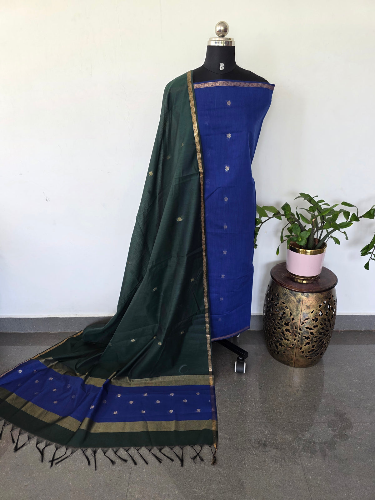 Semi Maheshwari silk salwar set-SM268