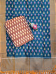 Handloom Mercerised ikkat cotton salwar set -WW616