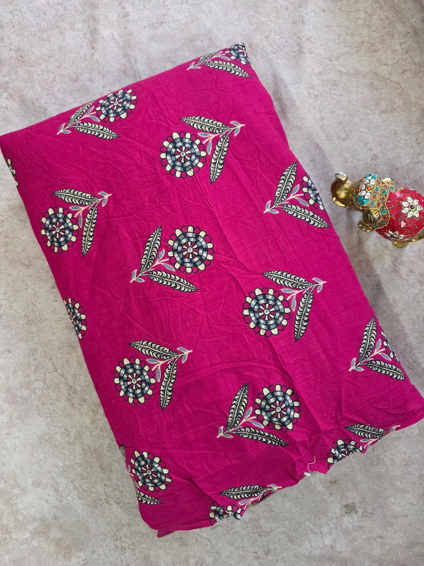 Jaipuri pure cotton running material -JA961