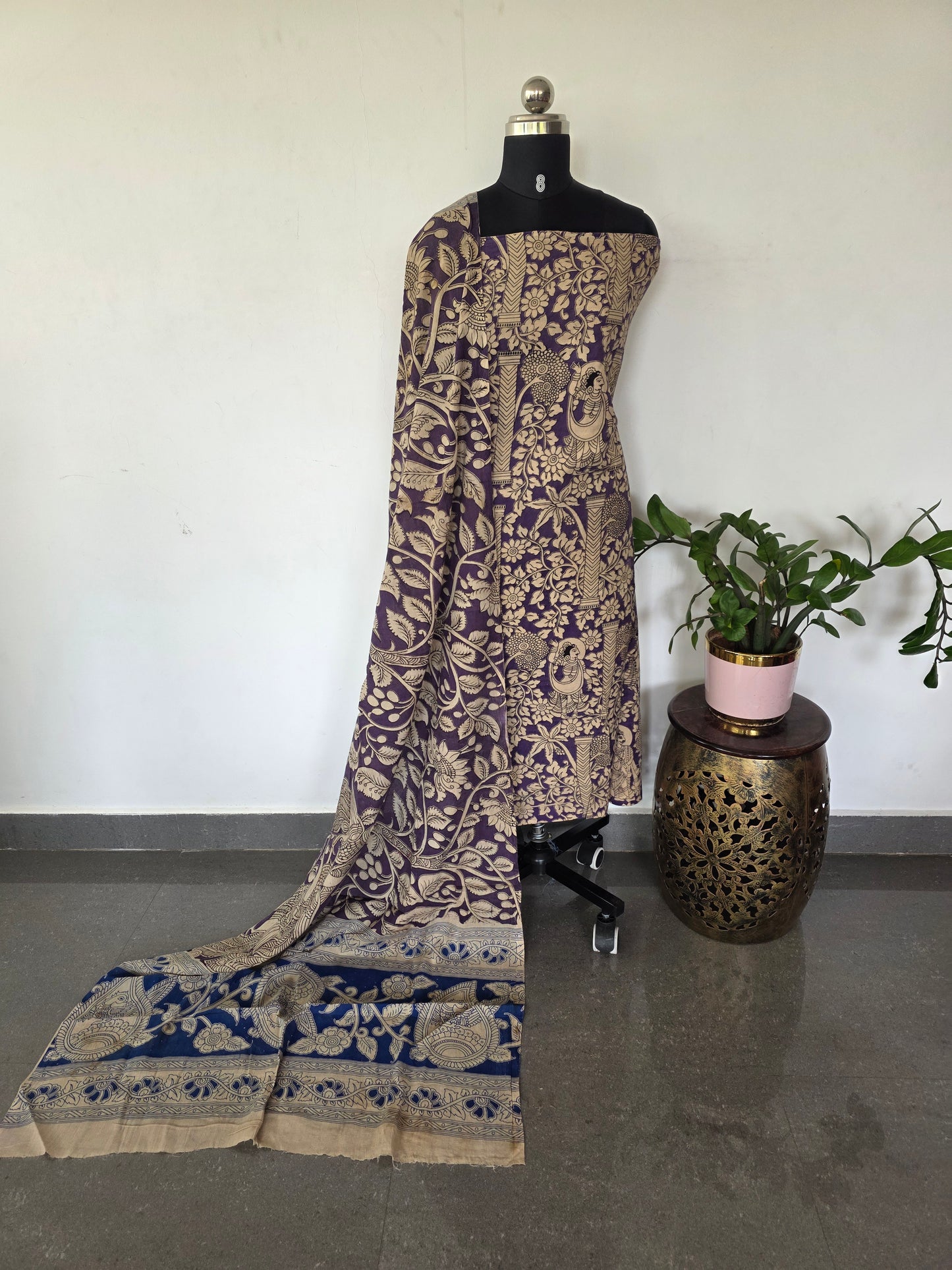 Kalamkari cotton set -  DM179