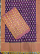 Handloom Mercerised ikkat cotton salwar set -WW833