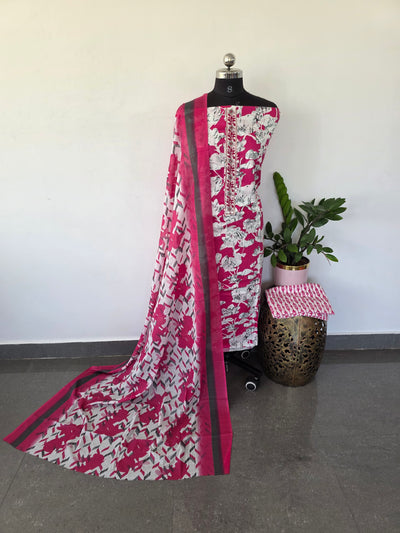 Regular/office wear pure cotton set - RWW23