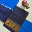 Madurai sungudi zari kattam salwar set - dark blue with ink blue MS24