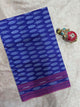 Mercerised warp ikkat saree - WW208
