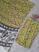 Pure Kalamkari Cotton Salwar Set (2.5 Metres) - Ak354