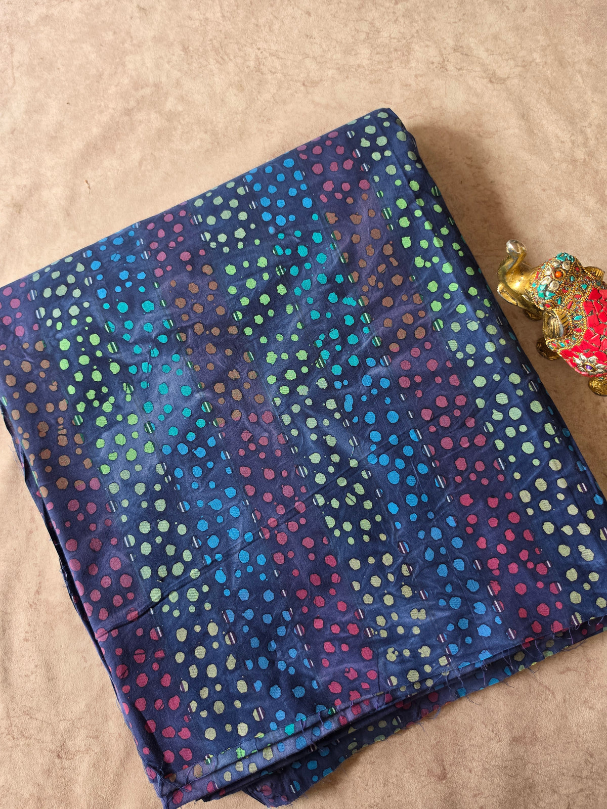 Handcrafted batik cotton running material -HB69