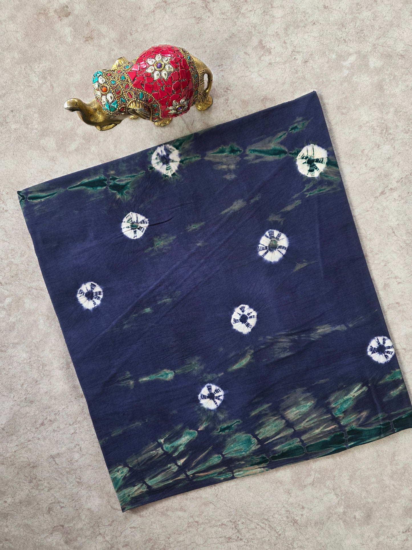 Tie & dye Batik Nighty/ Kaftan fabric ( approx 3 mtrs ) - NF75