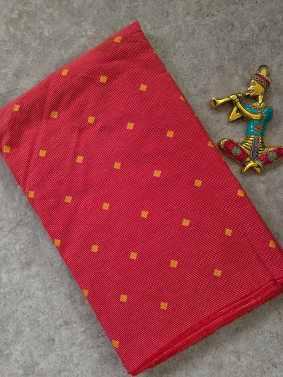 South cotton running material with zari butta - HRM260