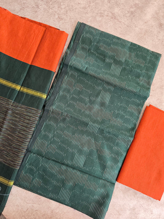 Pochampally sico full ikkat set -SX74