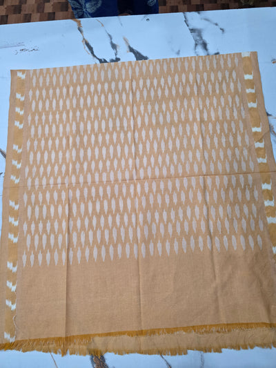 Ikkat cotton stole (2.00 mtrs)- WW731