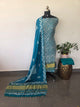 Gadwal batik silk set  with lagdi patta - BBA8