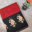 Handblock Jaipuri pure cotton saree - JB71