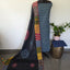 Handcrafted ajrakh cotton top with applique cotton shawl - BAA37