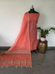 Semi muslin jamdhani salwar set - JMM433