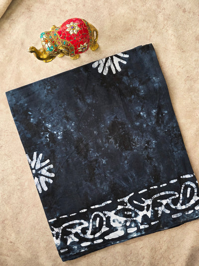 Tie & dye hypo Batik Nighty fabric ( approxi 3 mtrs ) - NF9