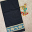 Handblock Jaipuri pure cotton saree - JA541