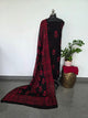 Hakoba batik cotton set (black) - BA402