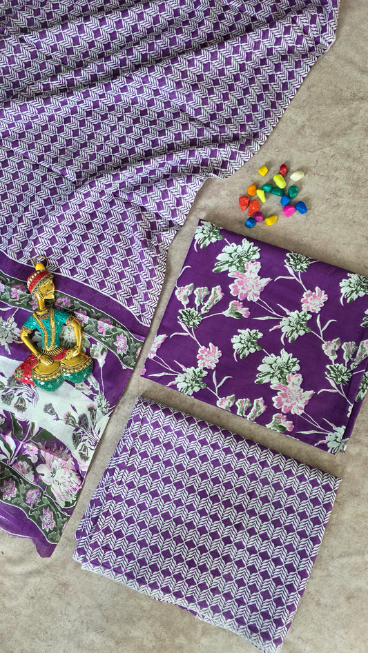 Jaipuri pure cotton set - JA388