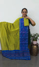 Pochampally sico set with ikkat damn -SD408