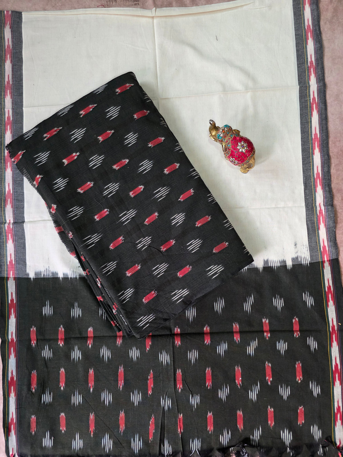 Pochampally ikkat cotton set -WW347