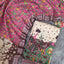 Kalamkari katha-  Chennuri pure kalamkari silk set - AK383