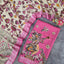 Kalamkari katha- Chennuri pure kalamkari silk set - AK388