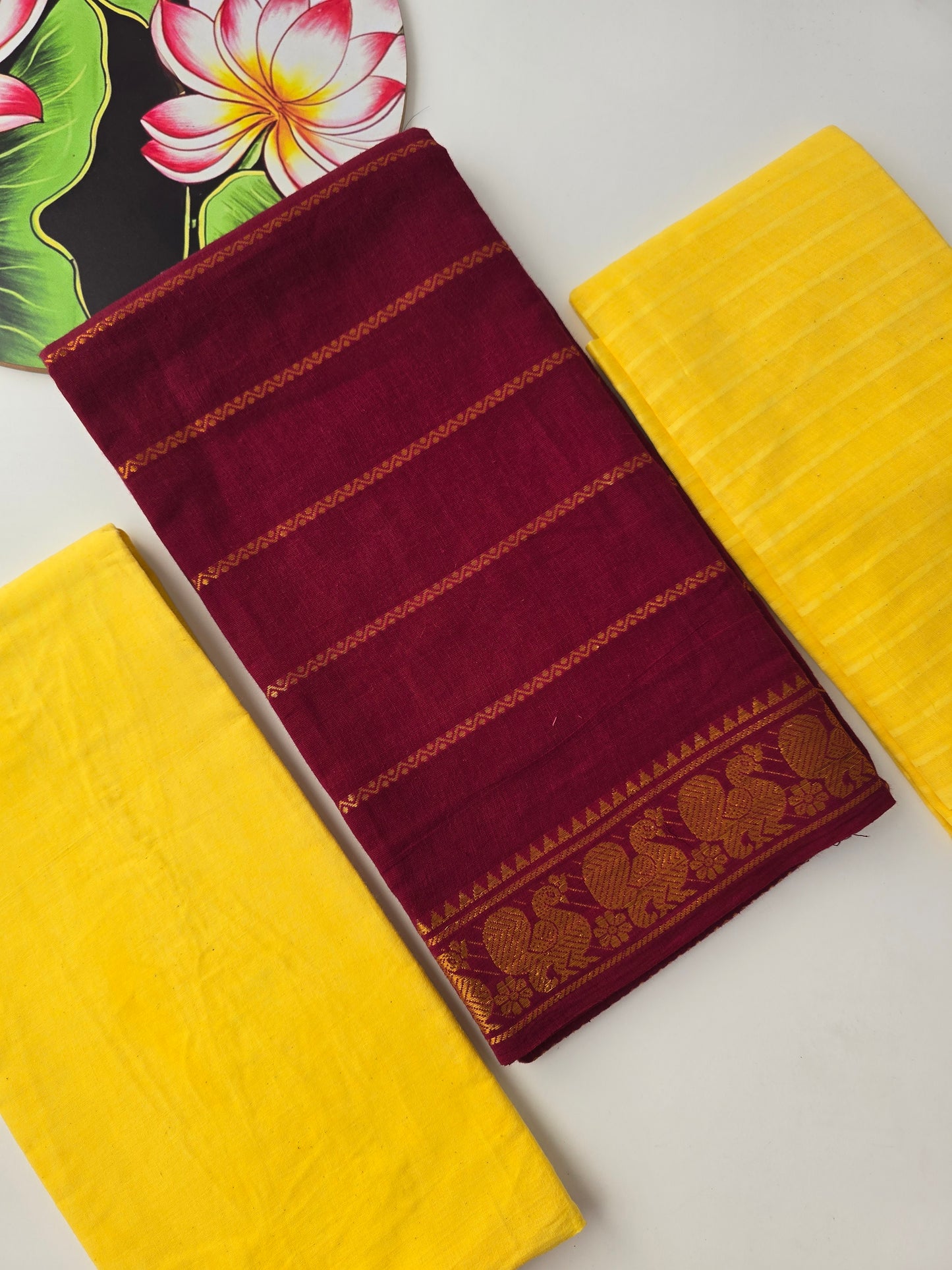 Madurai sungudi veltharai salwar set