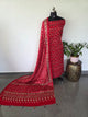Handcrafted ajrakh modal silk set - HZ274