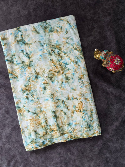 Handcrafted batik cotton running material - HB5