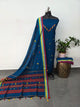 Handcrafted embroidery work bhujodi cotton salwar set (3 pc set) - BB384
