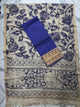 Handloom mangalagiri top with kota shawl - RV351