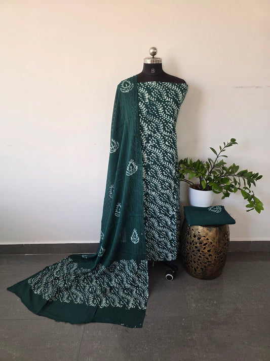 Pure wax batik cotton set - WB29