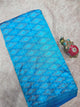 Pochampally dubbian ikkat silk running fabric - WW140