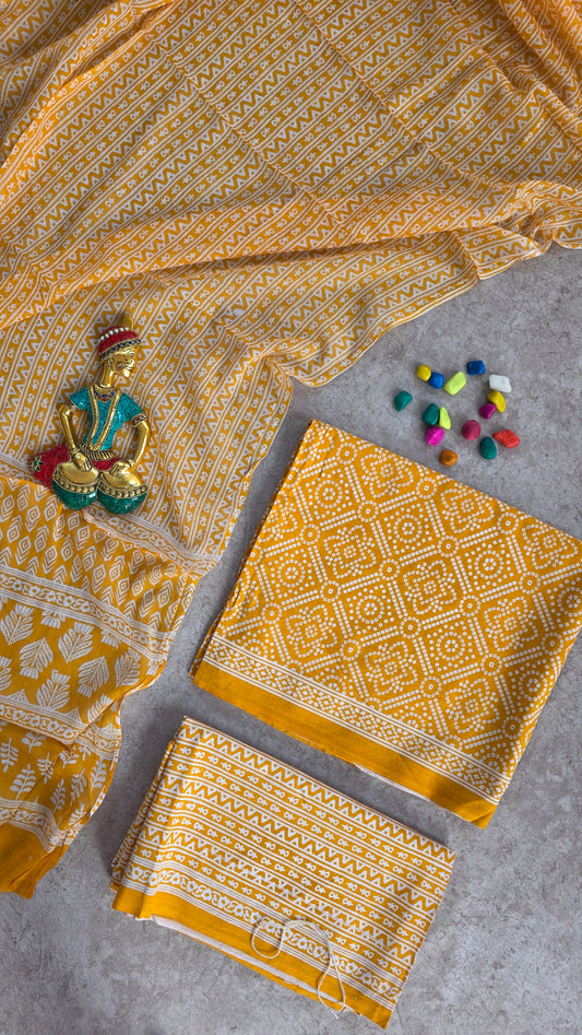 Jaipuri pure cotton set - JL35