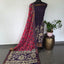 Kanchi border chennuri kalamkari  silk set - AK423