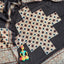Handcrafted ajrakh mashru silk set - H20