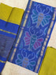 Pochampally sico set with ikkat damn -SZ387