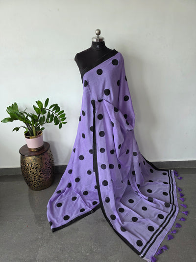Malai cotton West Bengal saree - BB508