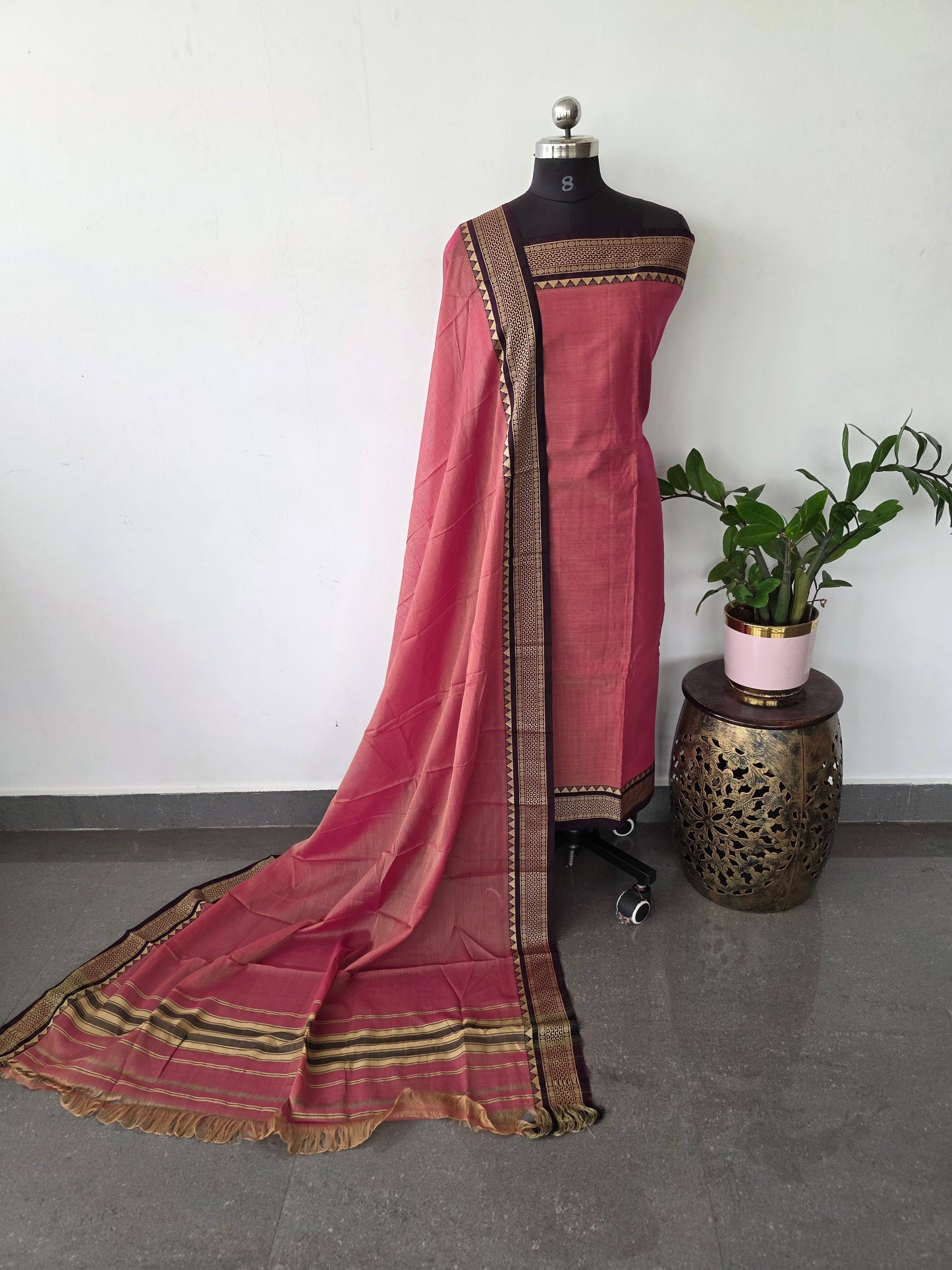 Mercerised narayanapet salwar set (4.5 meters)- NA501