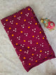 Handcrafted bandhini cotton running fabric-BN168