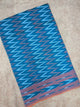 Mercerised warp ikkat saree - WW213