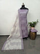 Ikkat south cotton salwar set - HA155